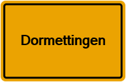 Grundbuchauszug Dormettingen