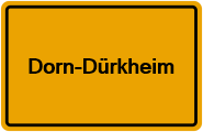 Grundbuchauszug Dorn-Dürkheim