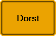 Grundbuchauszug Dorst