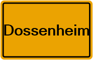 Grundbuchauszug Dossenheim