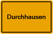 Grundbuchauszug Durchhausen