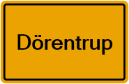 Grundbuchauszug Dörentrup