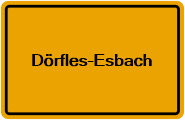 Grundbuchauszug Dörfles-Esbach