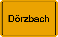 Grundbuchauszug Dörzbach