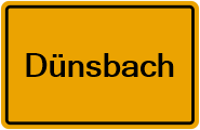 Grundbuchauszug Dünsbach