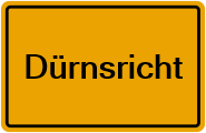 Grundbuchauszug Dürnsricht