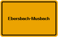 Grundbuchauszug Ebersbach-Musbach