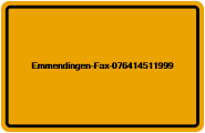 Grundbuchauszug Emmendingen-Fax-076414511999