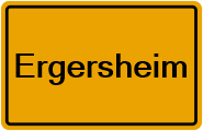 Grundbuchauszug Ergersheim