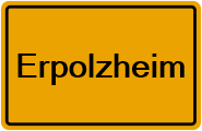 Grundbuchauszug Erpolzheim