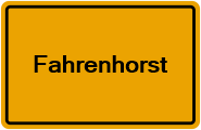Grundbuchauszug Fahrenhorst