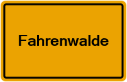 Grundbuchauszug Fahrenwalde