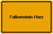 Grundbuchauszug Falkenstein-Harz