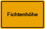 Grundbuchauszug Fichtenhöhe