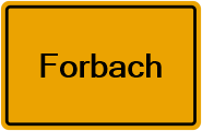Grundbuchauszug Forbach