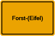 Grundbuchauszug Forst-(Eifel)