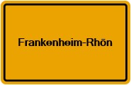 Grundbuchauszug Frankenheim-Rhön