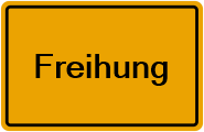 Grundbuchauszug Freihung