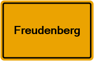 Grundbuchauszug Freudenberg