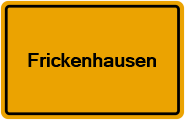 Grundbuchauszug Frickenhausen