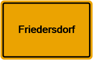 Grundbuchauszug Friedersdorf