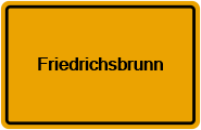 Grundbuchauszug Friedrichsbrunn