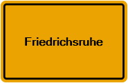 Grundbuchauszug Friedrichsruhe