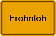 Grundbuchauszug Frohnloh