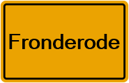 Grundbuchauszug Fronderode