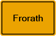 Grundbuchauszug Frorath