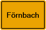 Grundbuchauszug Förnbach