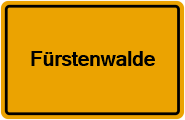 Grundbuchauszug Fürstenwalde