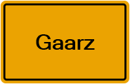 Grundbuchauszug Gaarz