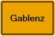 Grundbuchauszug Gablenz