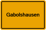 Grundbuchauszug Gabolshausen