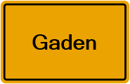 Grundbuchauszug Gaden