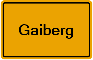 Grundbuchauszug Gaiberg