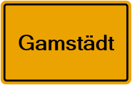 Grundbuchauszug Gamstädt