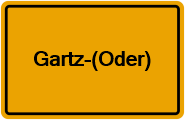 Grundbuchauszug Gartz-(Oder)