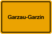 Grundbuchauszug Garzau-Garzin