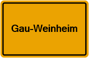 Grundbuchauszug Gau-Weinheim
