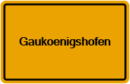 Grundbuchauszug Gaukoenigshofen