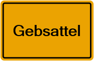 Grundbuchauszug Gebsattel