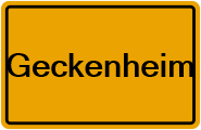 Grundbuchauszug Geckenheim