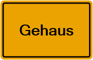 Grundbuchauszug Gehaus