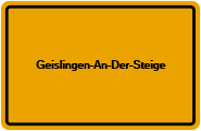 Grundbuchauszug Geislingen-An-Der-Steige