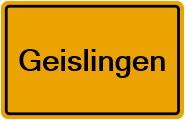 Grundbuchauszug Geislingen