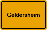 Grundbuchauszug Geldersheim