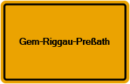 Grundbuchauszug Gem-Riggau-Preßath