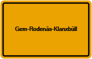 Grundbuchauszug Gem-Rodenäs-Klanxbüll